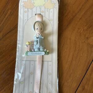 Vintage Precious Moments November Birthday Bookmark
